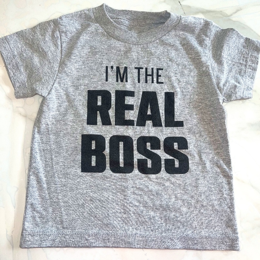 Real Boss T-Shirt 4T